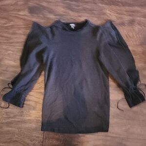 Elegant Black Women's Top